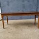 Table de ferme bistrot bois