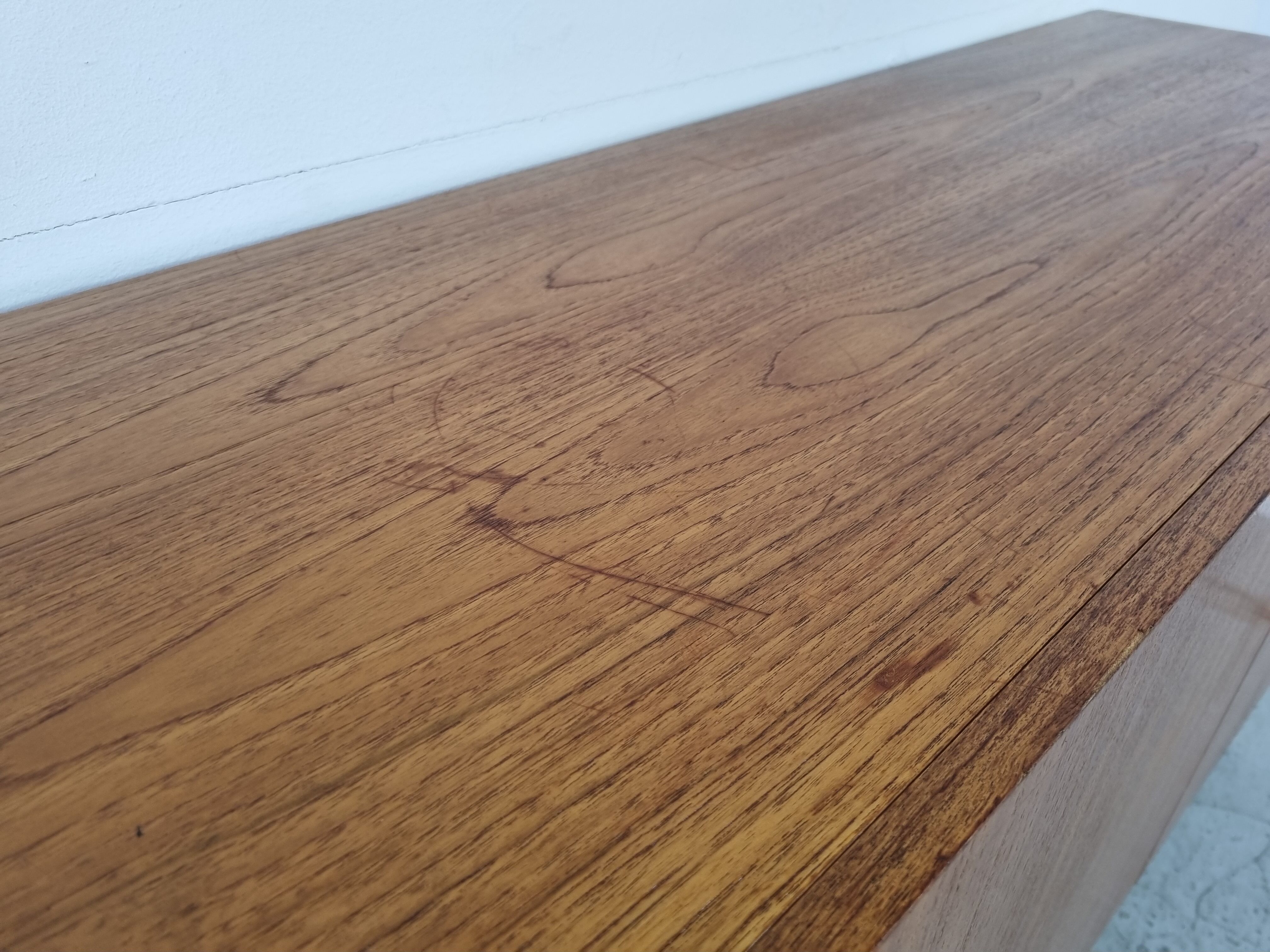 Scandinavian teak sideboard, 60s