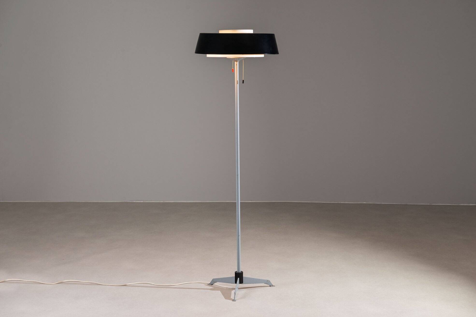 Lampadaire Niek Hiemstra 'ST-7128' Evolux Pays-Bas 1950
