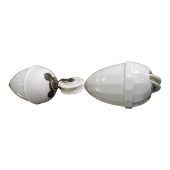 old porcelain mount and drop of the early twentieth century