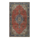 Vintage Handmade Turkish Wool Area Rug with Medallion Design