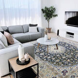 Persian living room rug "classic chic - naïn 9l"