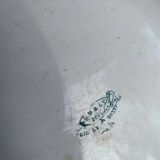 Ancien bidet vers 1900 bois et porcelaine