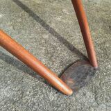 Vintage armchair, old deck chair furniture