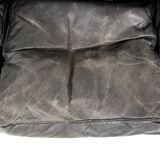 Scandinavian 3-seater leather sofa, Sweden, 1960s