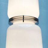 Mid-century Italian space age glass floor lamp from the 1960s.