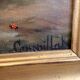 Oil on canvas still life with flowers signed Henry Gaspillat 19th century.