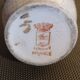 Cracked ceramic soliflore vase and Longwy enamels - Art Deco - 1930s