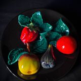 Vallauris barbotine plate Albert Ferlay