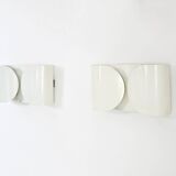 "Foglio" wall lights by Tobia & Afra Scarpa for Flos, 1960s, lot of