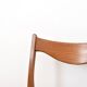 Mid-Century Danish Teak and Leather Dining Chairs by Arne Wahl Iversen for Glyngøre Stolefabrik, 196