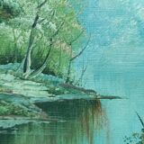 Oil painting on canvas c. inness