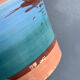 Vase décor bateaux mer