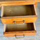 Vintage oak half-minister desk