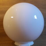 Globe 25cm en verre blanc