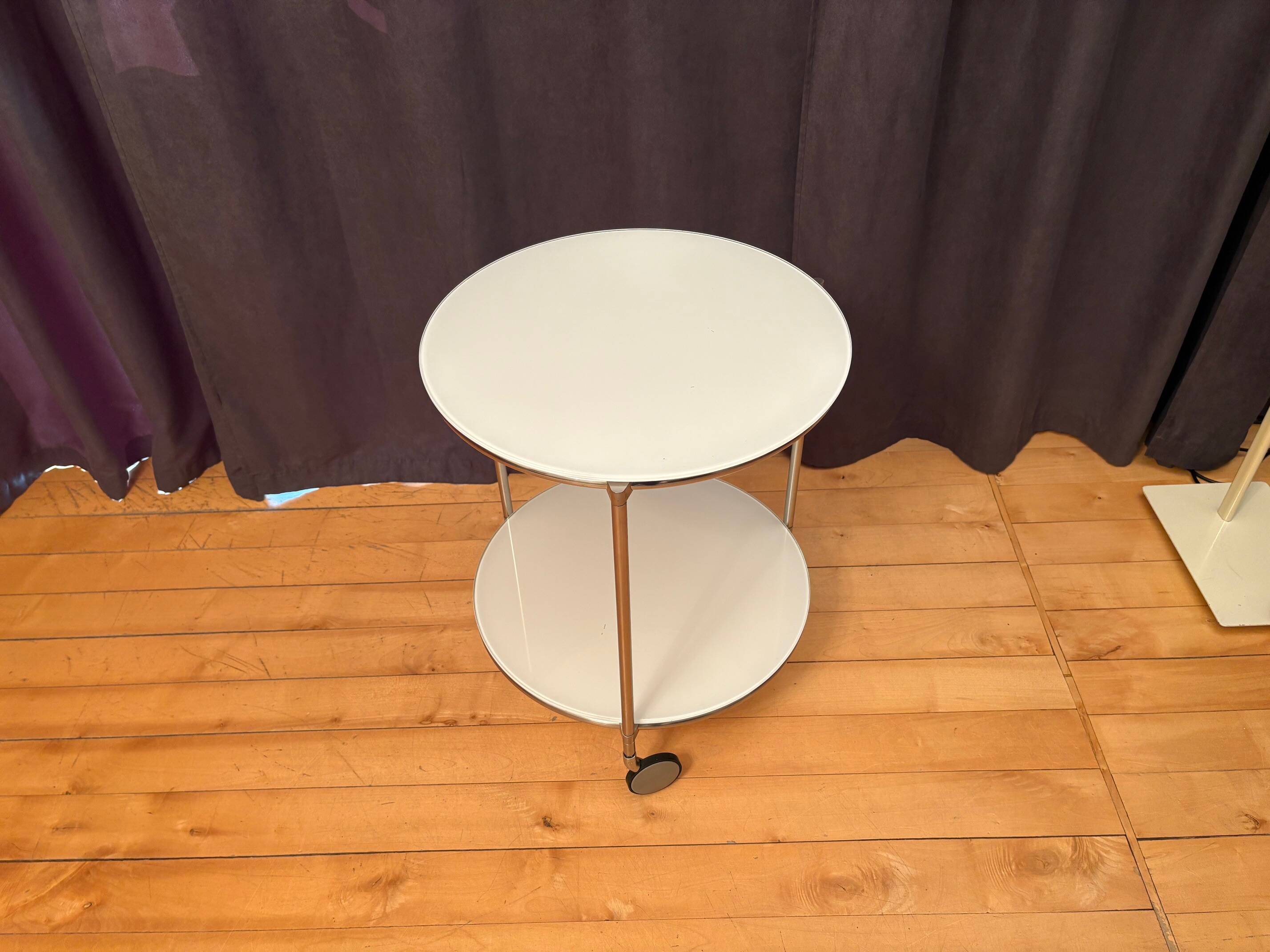 Mobile side table designed by Ehlen Johansson, Ikea, Sweden, 1970s