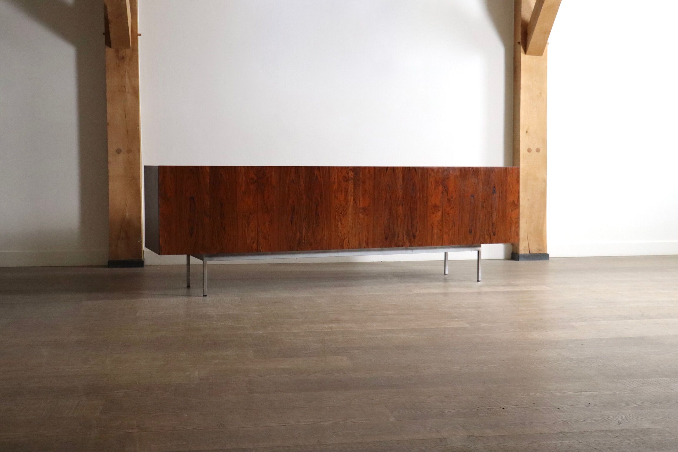 B40 sideboard in rosewood by Dieter Waeckerlin for Behr, Germany 1965