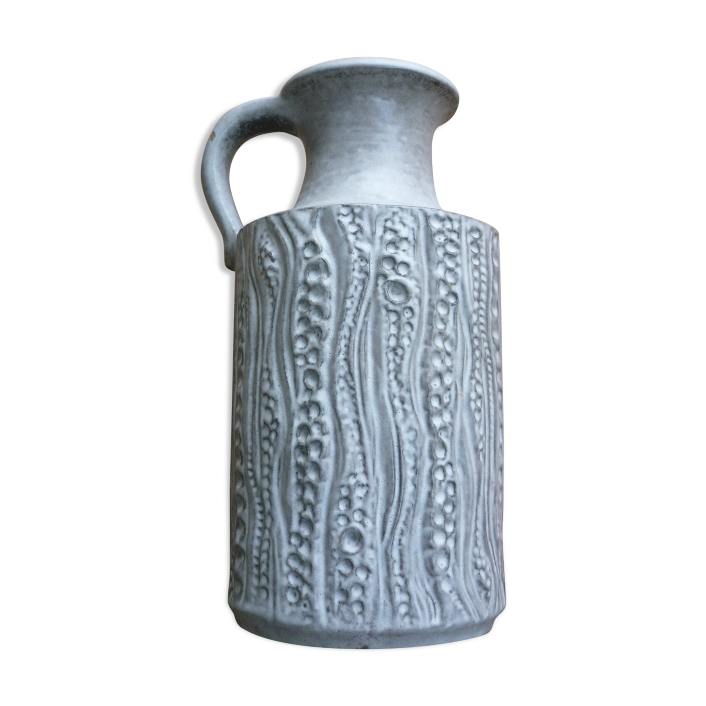 Pitcher in white ceramic WG vintage