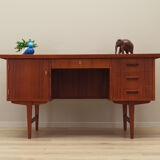 Teak desk, Danish design, 1970s, production: Denmark