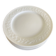 set of 8 Bernardaud Louvre neo-classical plates with laurel wreath design