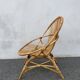 Fauteuil corbeille rotin
