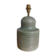 Lamp foot in speckled sandstone green gray