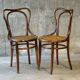 Kohn bistro chair No. 55 circa 1910, not Thonet.