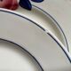 HBCM Rose Decorated Dessert Plates