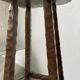 Pair of brutalist high stools
