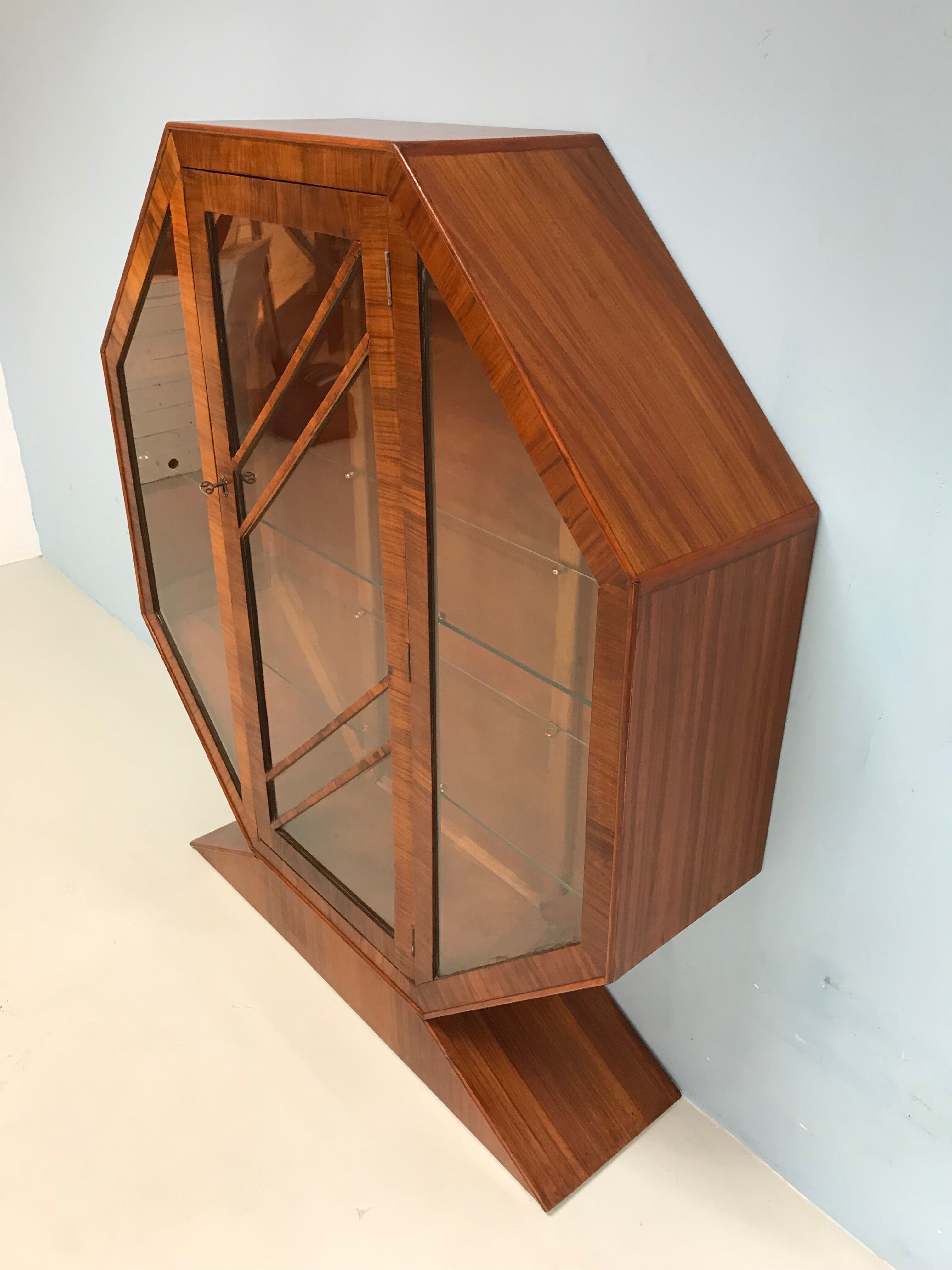 Art Deco display cabinet