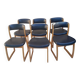 6 vintage Self sled chairs danish