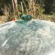 Garden bell in blown glass IXX s