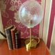 Lampe à poser globe vintage