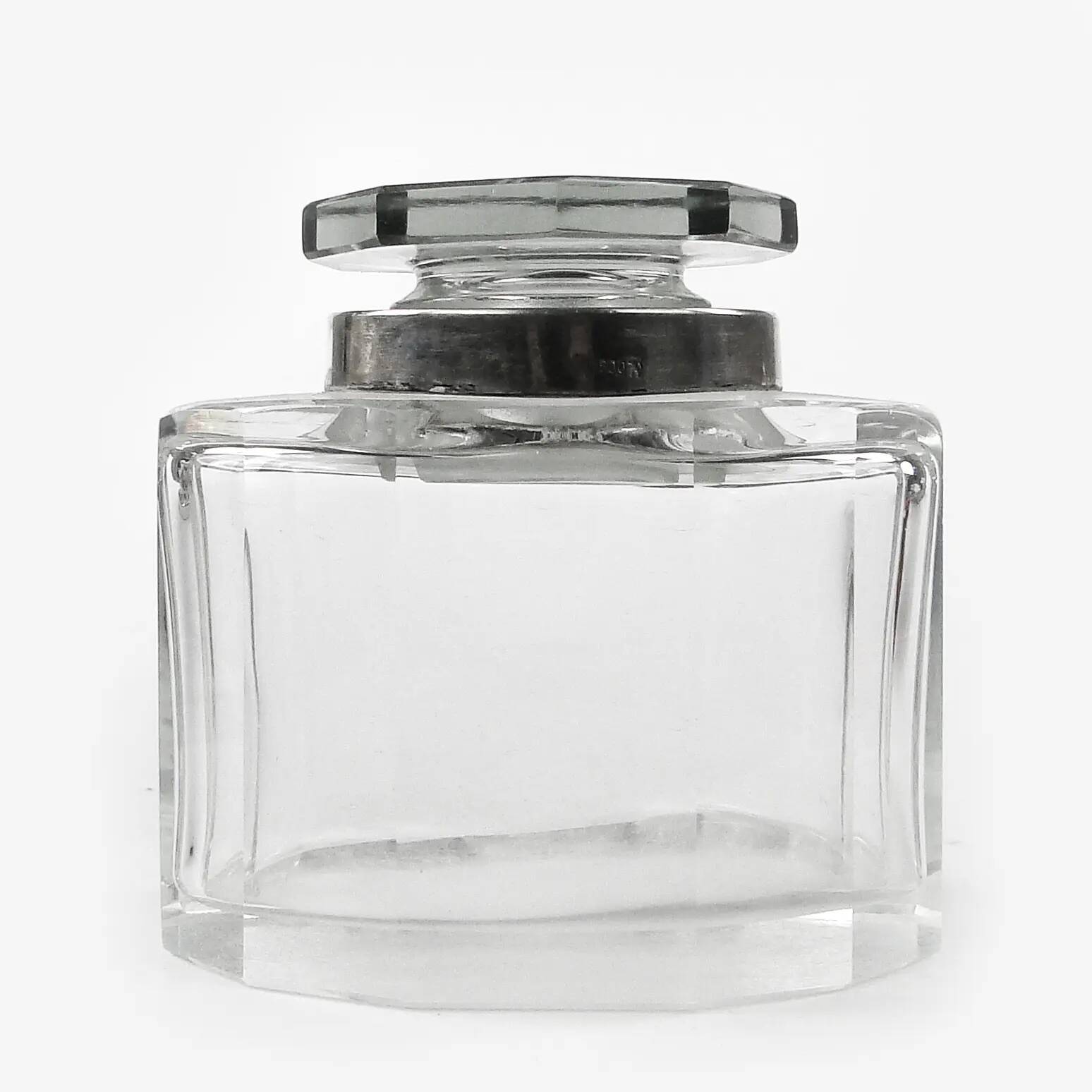 Covered dish, Modernism, crystal, silver, Germany, 19th century