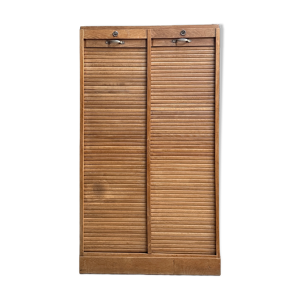 Meuble classeur à rideaux