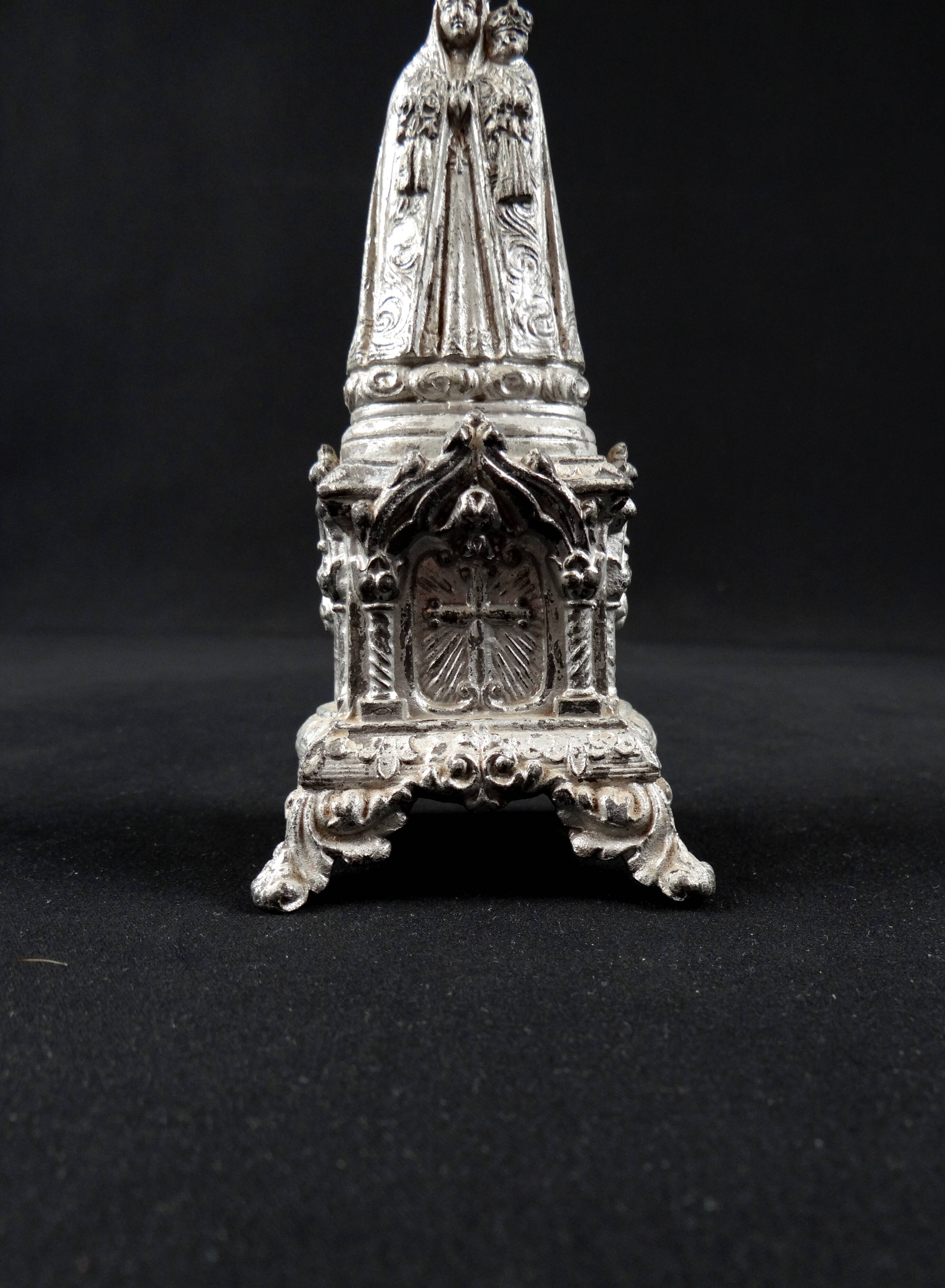 Statuette of the Virgin and Child, Consoler of the Afflicted, late 19th century