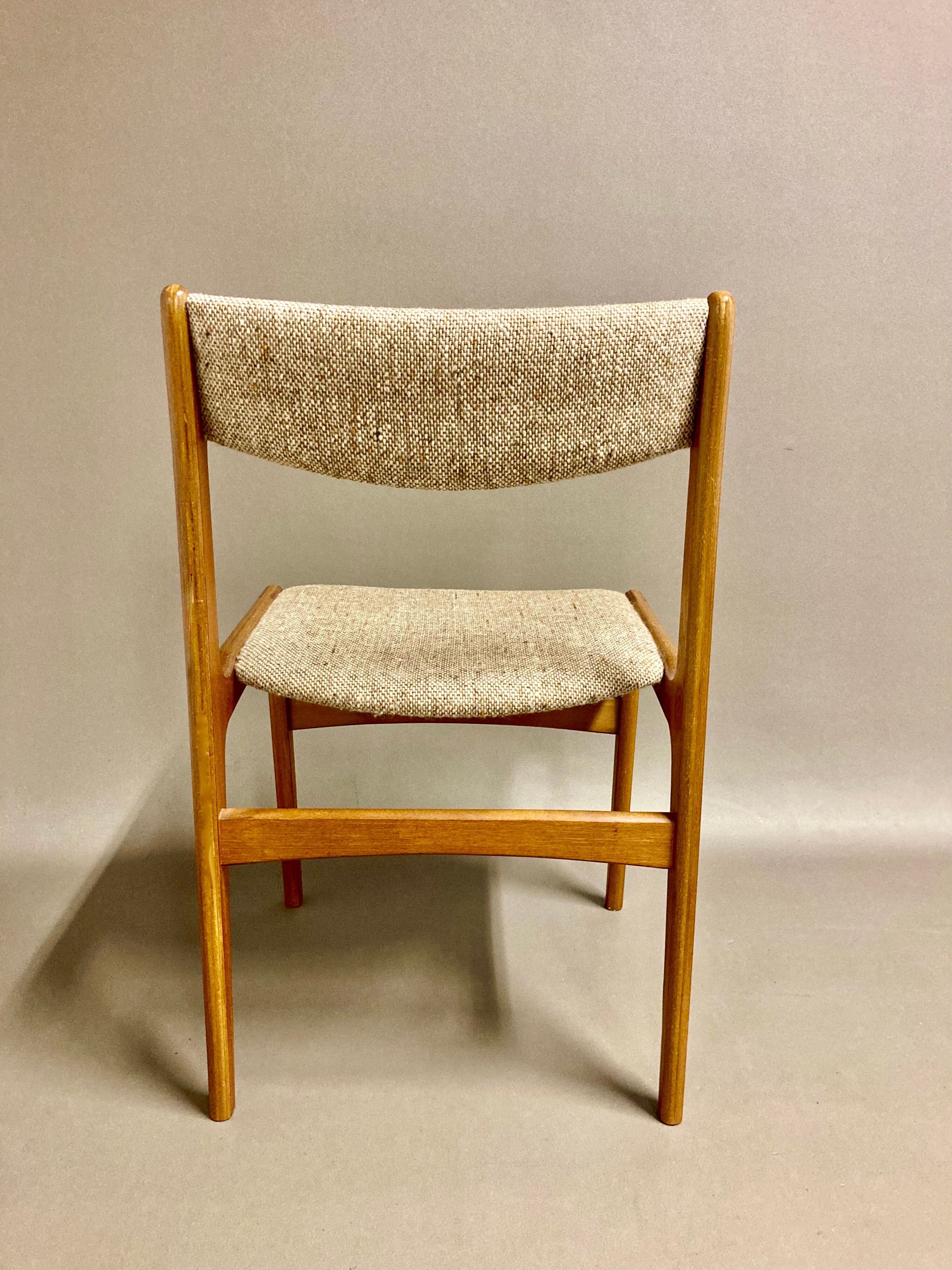 Set table and chairs Scandinavian design 1950.