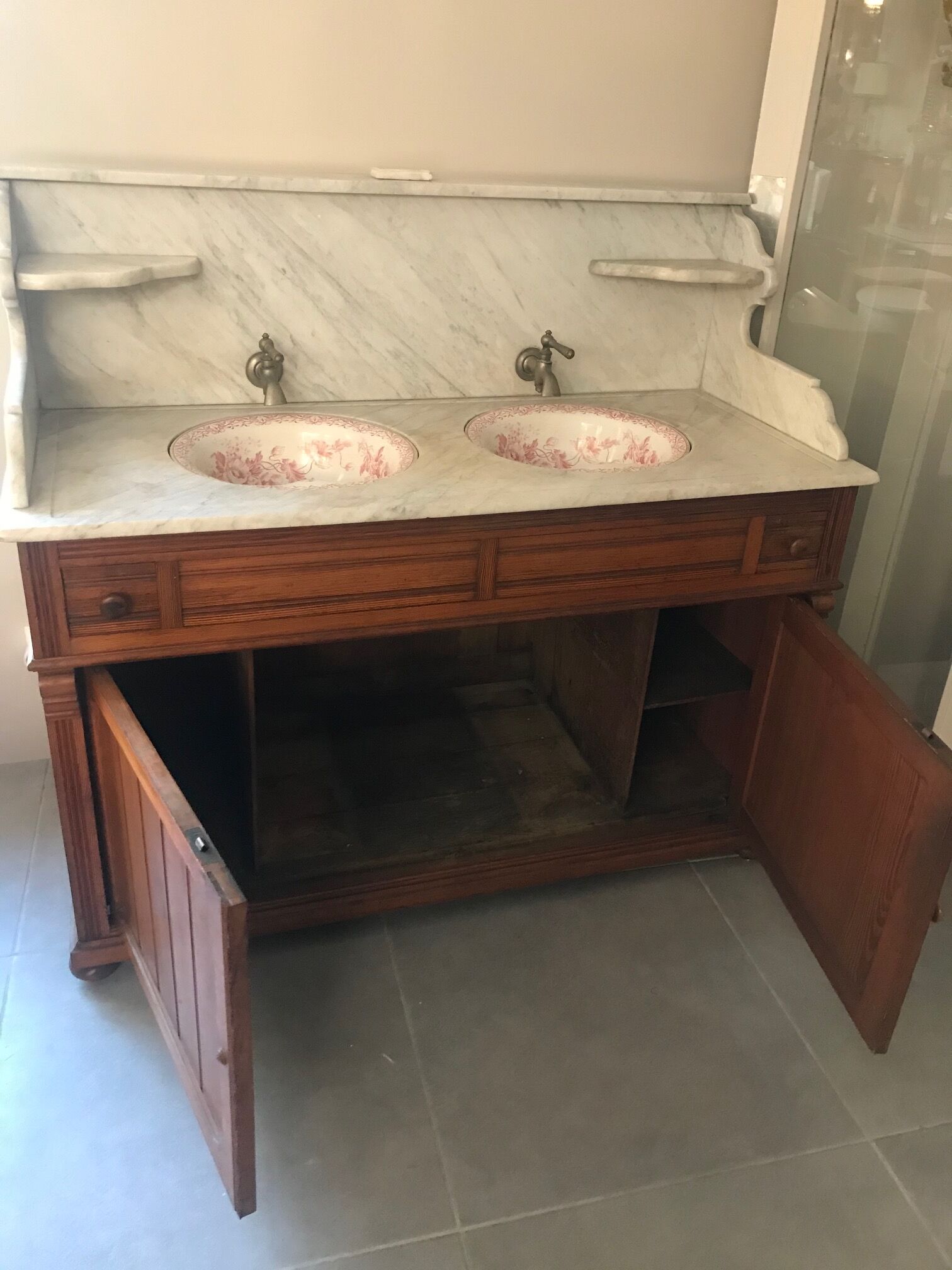 Double bathroom furniture cvas 1900