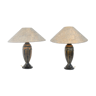 Pair of Art Deco style lamps