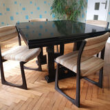 Seventies sled chairs