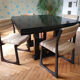 Seventies sled chairs