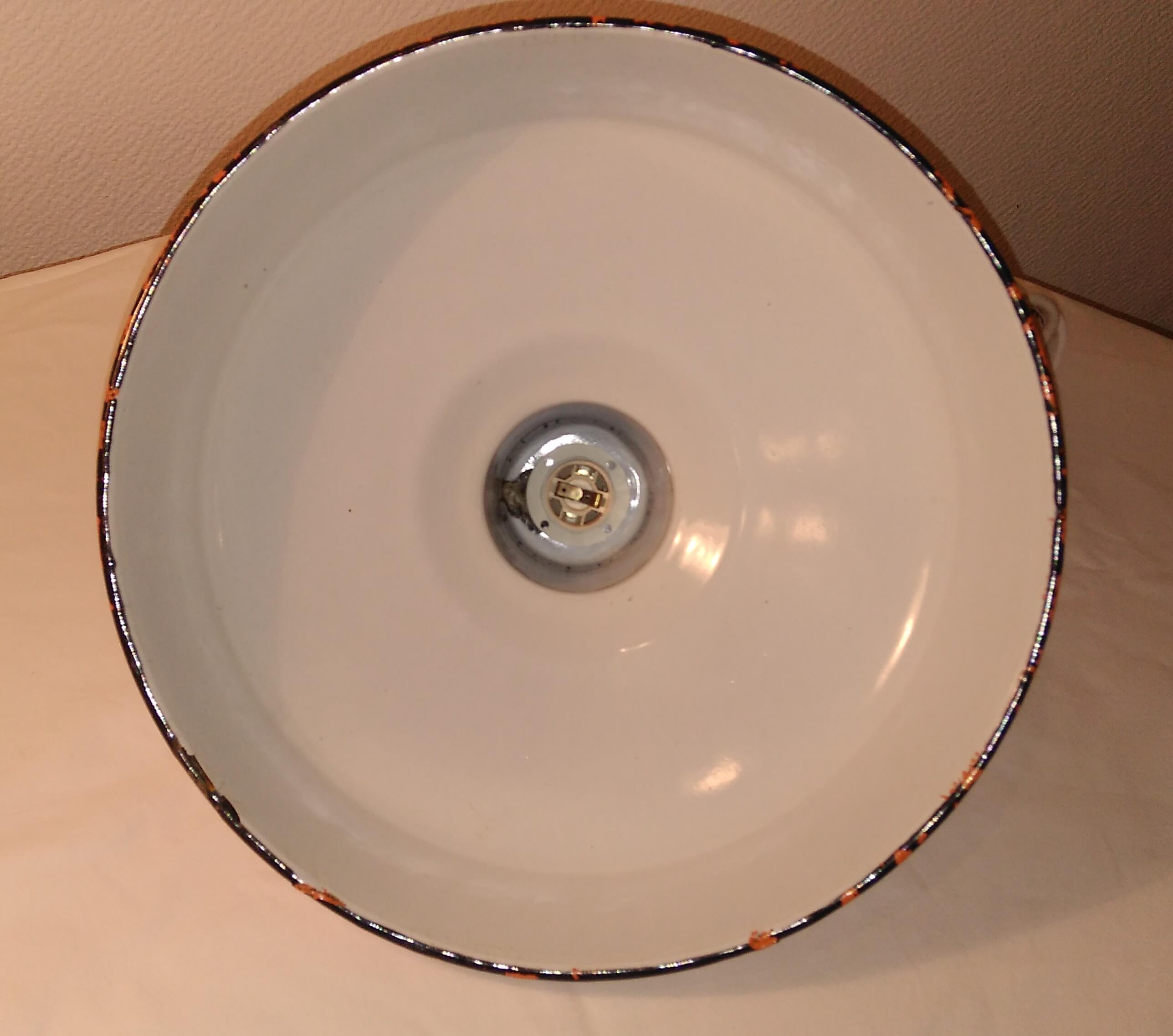 Industrial hanging 1960 enamelled metal