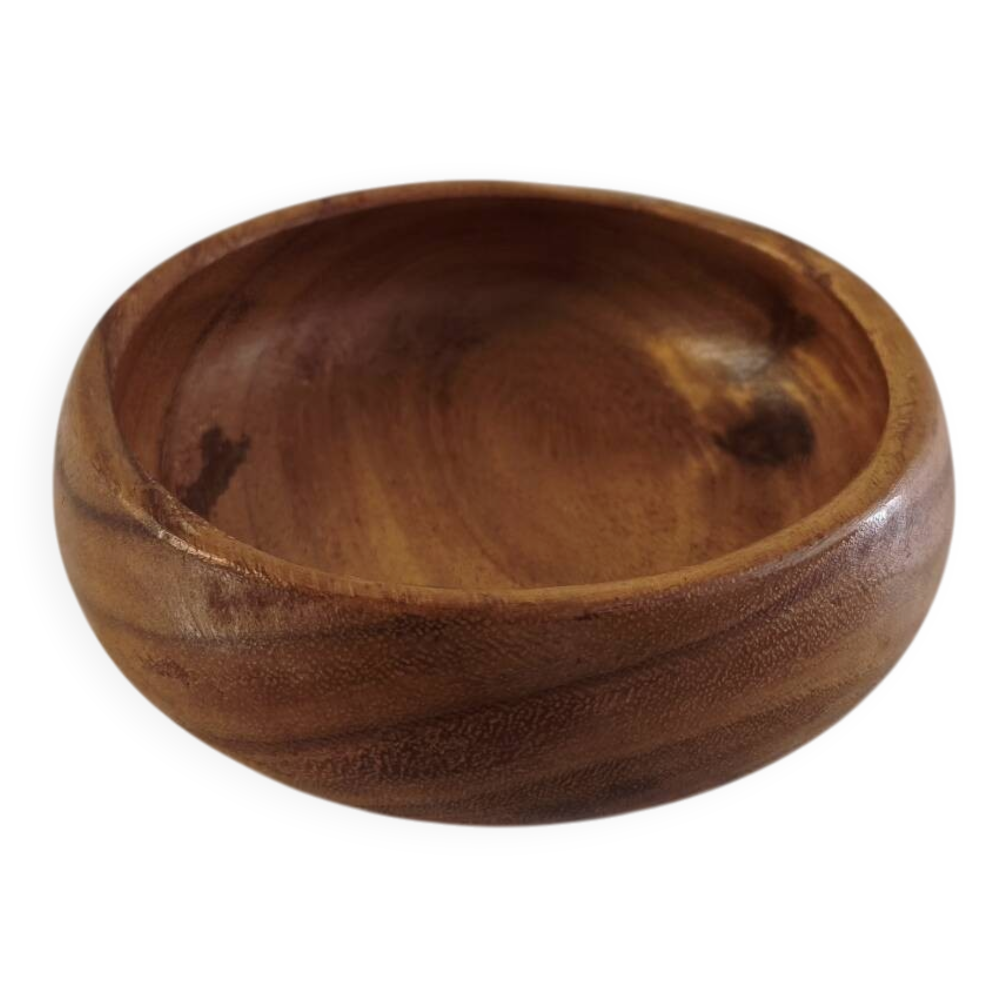 Bowl / Vintage turned exotic wood ramekin – Key tray / Ramekin