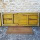 Folding brewery table
