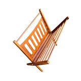 Vintage Scandinavian 60s magazine rack