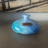 Vase en verre souflé Biot Jean Michel Operto
