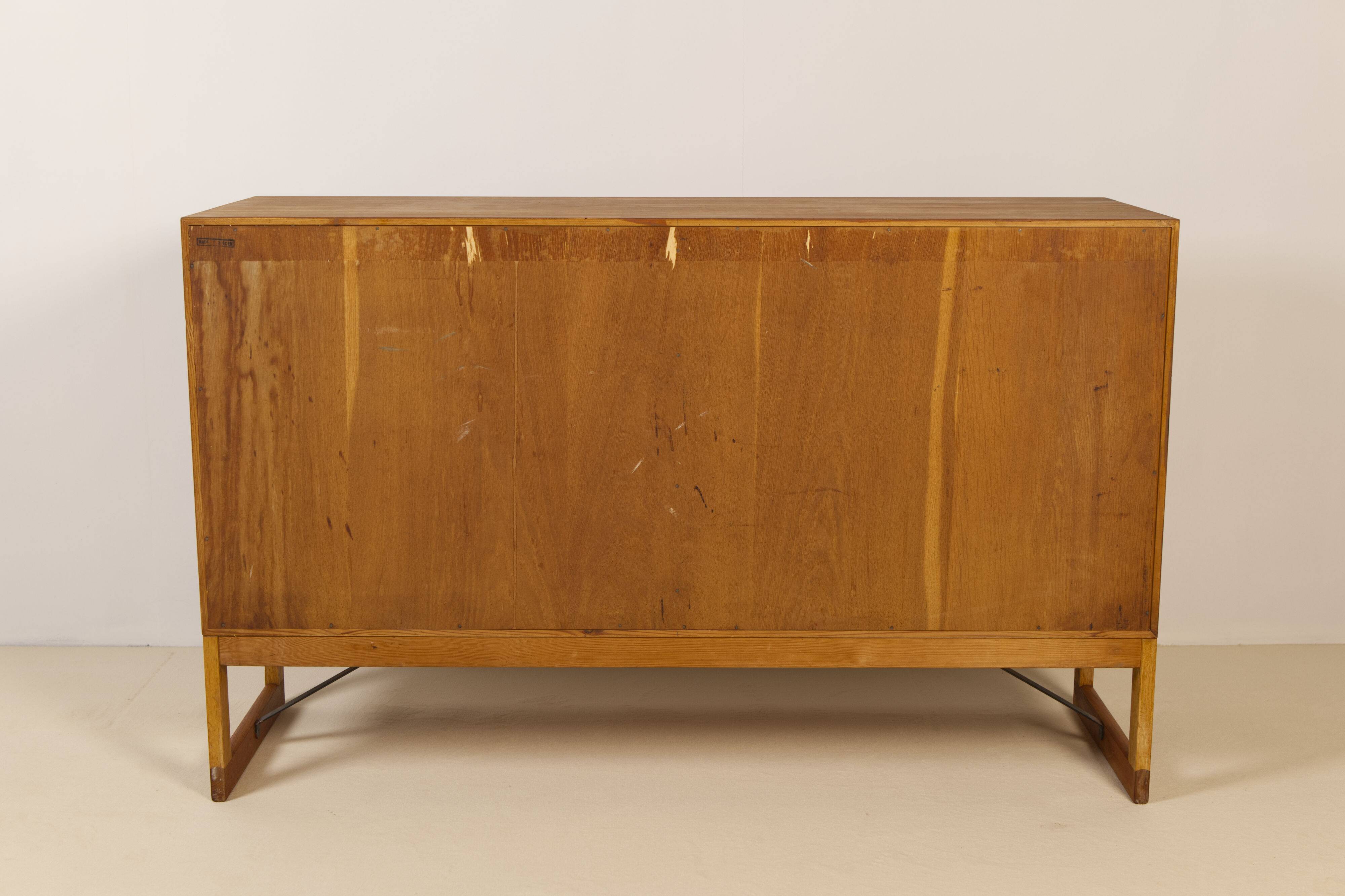 Oak and teak chest of drawers by Børge Mogensen for Karl Andersson & Söner, 1958