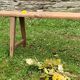 Ancien banc de ferme