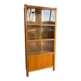 1950 oak glazed bookcase Émile SEIGNEUR