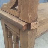 Oak church bench 2m45
